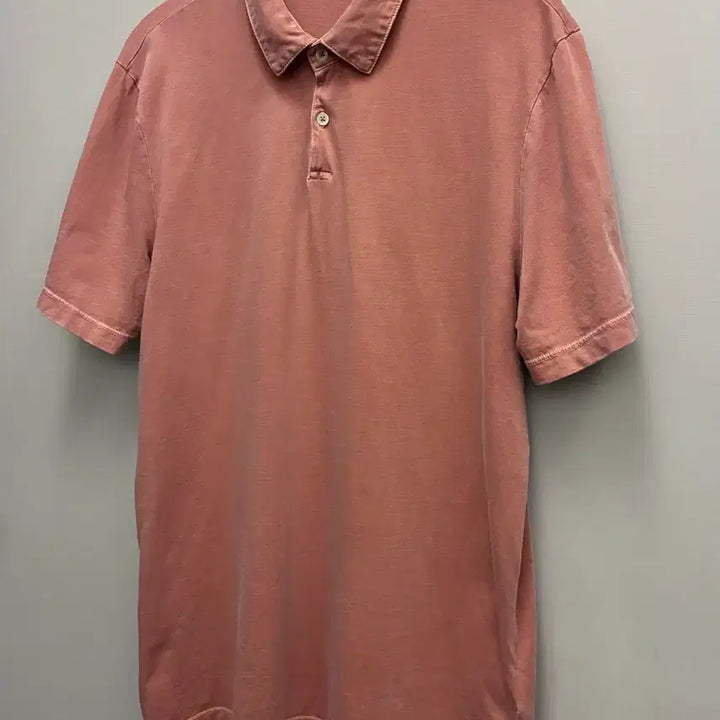 [BUNJANG] James Pearse Garment Dyed Cotton PK T-Shirt Coral / (3/105)제임스펄스 코튼 가먼트다잉 pk 반팔 카라티셔츠 코랄