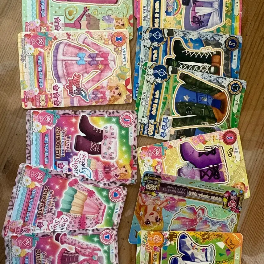 [BUNJANG] Aikatsu! Card Pieces Bundle Set / 아이엠스타 아이카츠 카드 조각 일괄