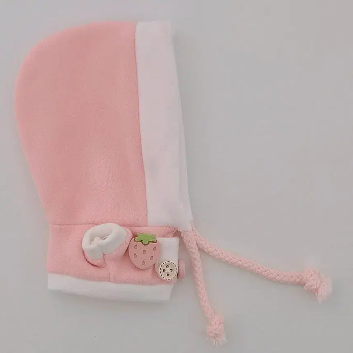 [BUNJANG] 10cm Doll Clothes Riga Hood Pink / 10cm 인형옷 리가후드 핑크