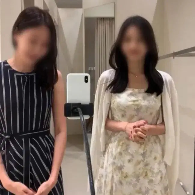 [BUNJANG] sie Floral Silky Dress M / 시에sie 플로럴 실키 드레스 m