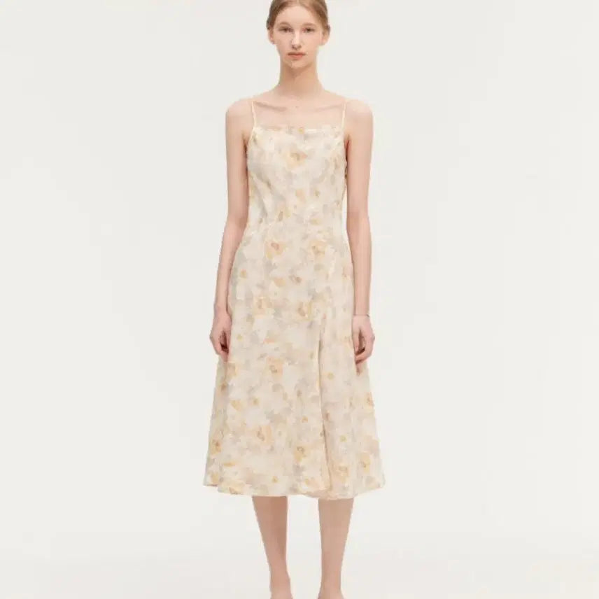 [BUNJANG] sie Floral Silky Dress M / 시에sie 플로럴 실키 드레스 m
