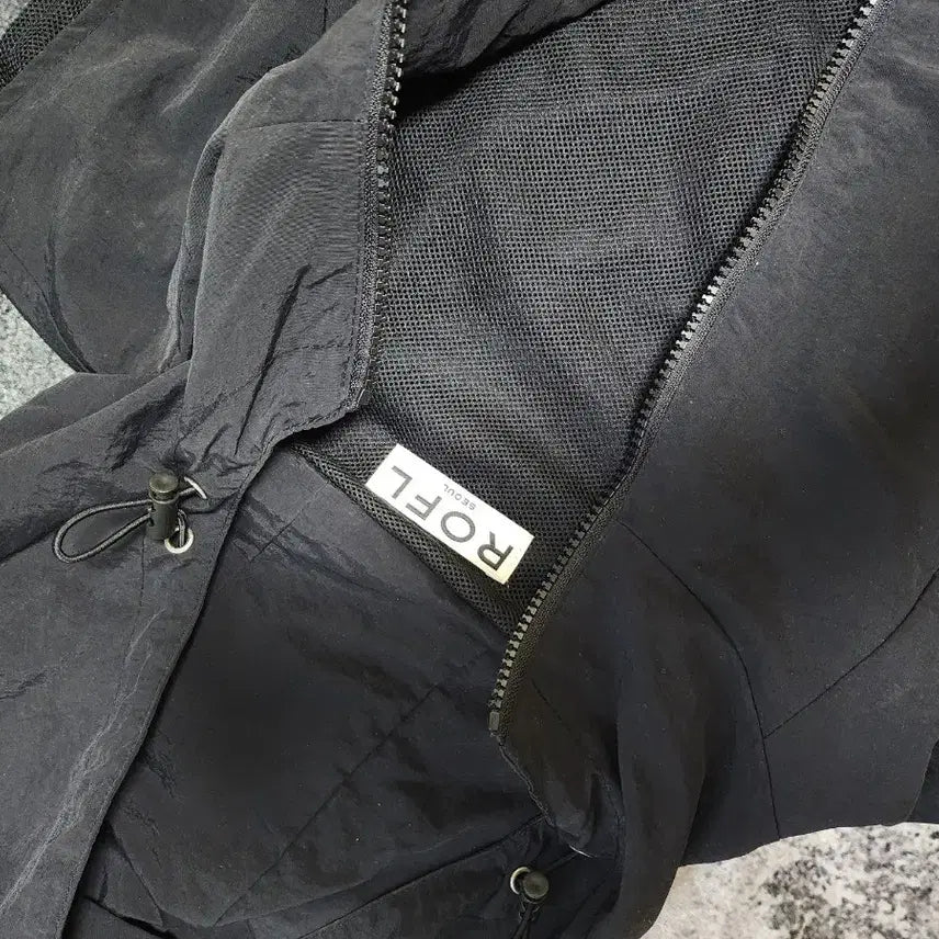 [BUNJANG] Nylon Vest Black L / 나일론 베스트 블랙 L