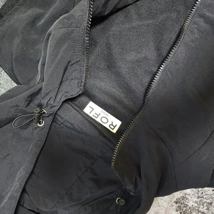 [BUNJANG] Nylon Vest Black L / 나일론 베스트 블랙 L