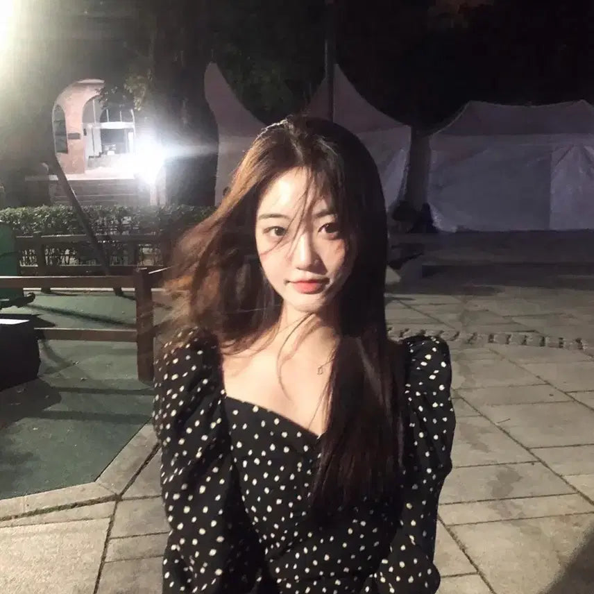 [BUNJANG] Jenio Dot Blouse Size S / 제니오 도트 블라우스 S