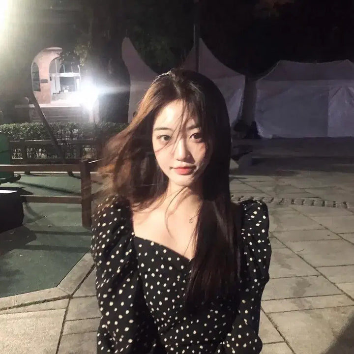 [BUNJANG] Jenio Dot Blouse Size S / 제니오 도트 블라우스 S