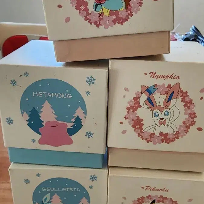 [BUNJANG] Pokemon Snow Globe Bundle Set / 포켓몬 스노우볼 롯데리아 일괄5만원