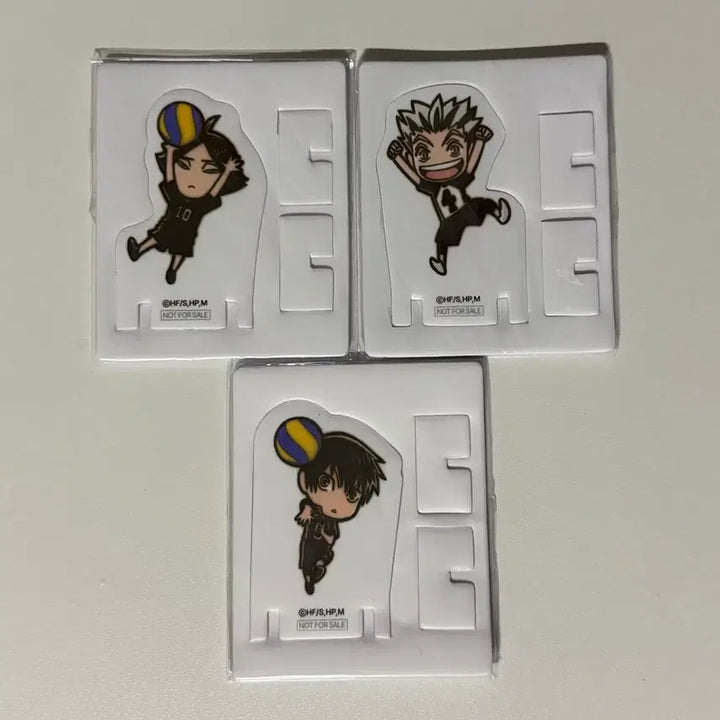 [BUNJANG] Haikyuu!! Pop-up Exclusive Sna, Bokuto, Kageyama Standee Bundle Set / 블루록 코난 괴수8호 가챠 피규어 하이큐 팝업 특전 스나 보쿠토 카게야마 스탠드 일괄 양도