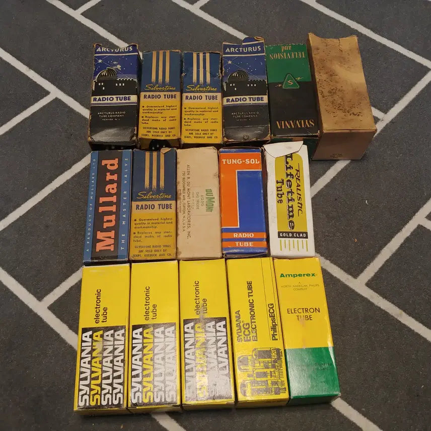 [BUNJANG] Assorted Vacuum Tubes / 진공관 42개-3 판매합니다.