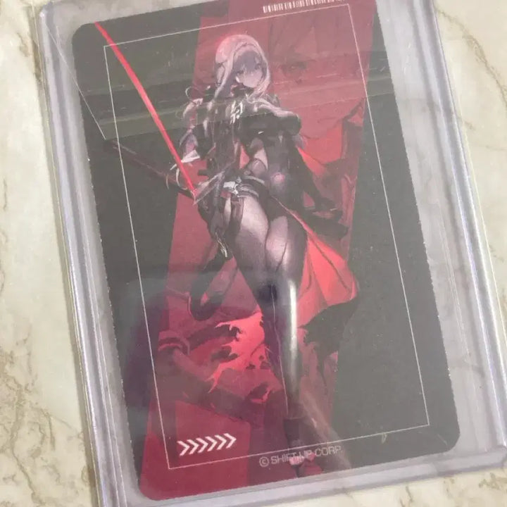 [BUNJANG] Goddess of Victory: Nikke Recruitment Chocolate Vol. 1 Hongryeon Secret Photocard (Black Bull) / 니케 대원모집 초콜릿 1탄 홍련흑영(흑련) 시크릿 포토카드