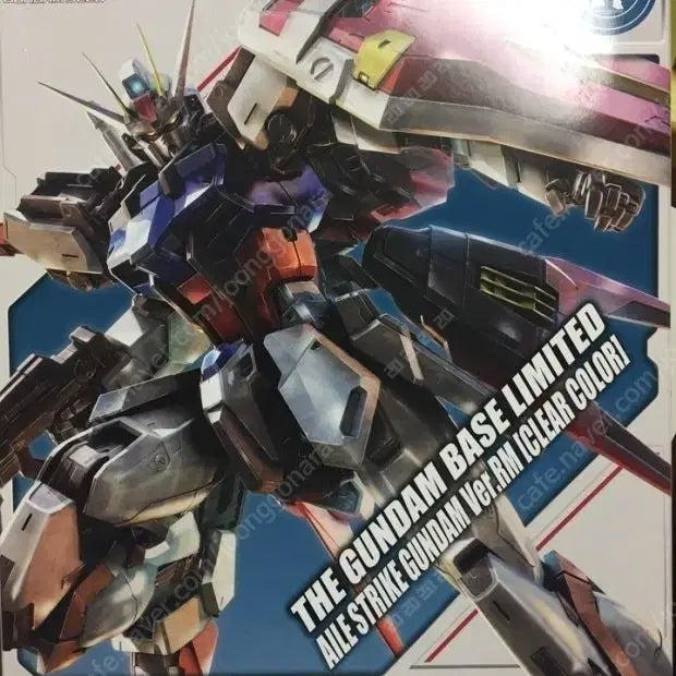 [BUNJANG] Gundam Base Limited MG Aile Strike Ver.RM Clear Color Model Kit / MG 건담베이스 에일 스트라이크 Ver.RM 클리어