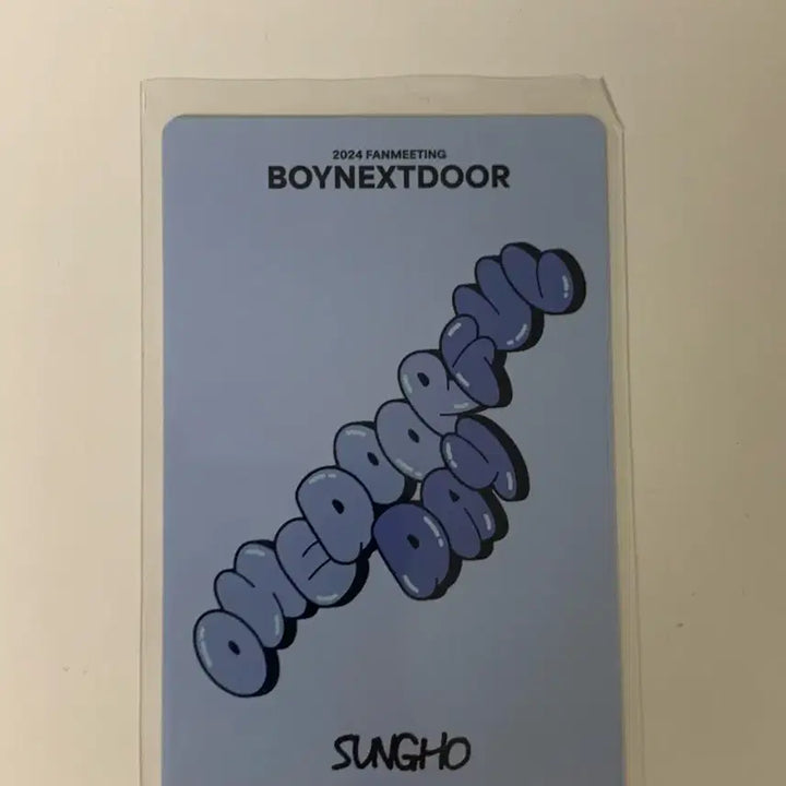 [BUNJANG] BOYNEXTDOOR Sungho Wonderful Day Photocard &amp; Postcard Set / 보넥도 원더풀데이 성호 포카 &amp; 엽서