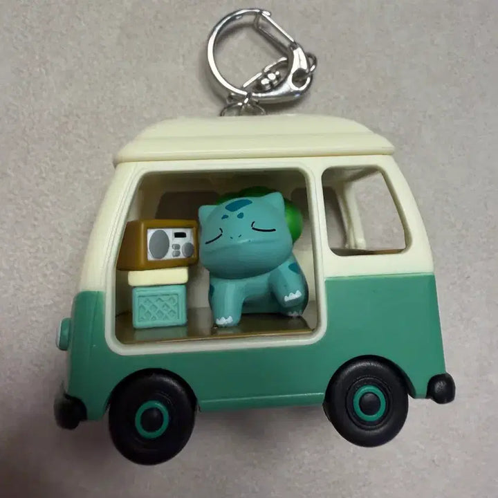 [BUNJANG] Pokemon Bulbasaur Camping Car Figure / 포켓몬 캠핑카 이상해씨