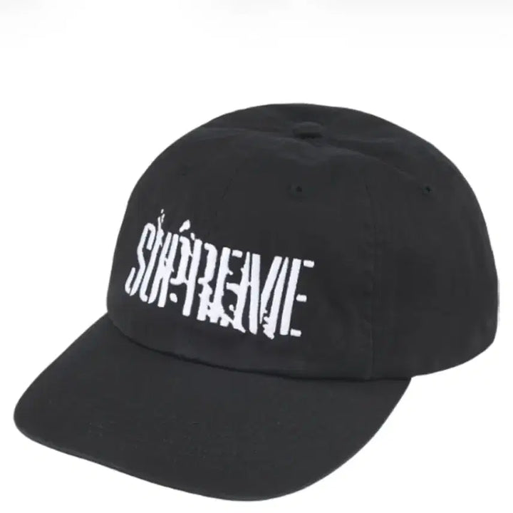[BUNJANG] Supreme Splatter 6-Panel Cap Black FW25 / 슈프림 스플래터 6-패널 블랙 25FW