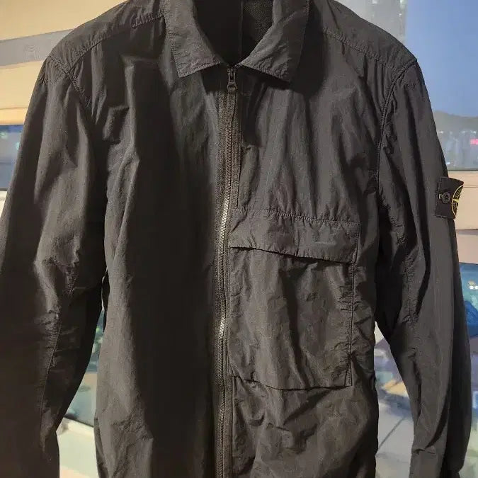 [BUNJANG] Stone Island Naslan Light Garment Dyed Overshirt Jacket / (백회점판)스톤아일랜드 나슬란 라이트 가먼트다이드 오버셔츠자켓