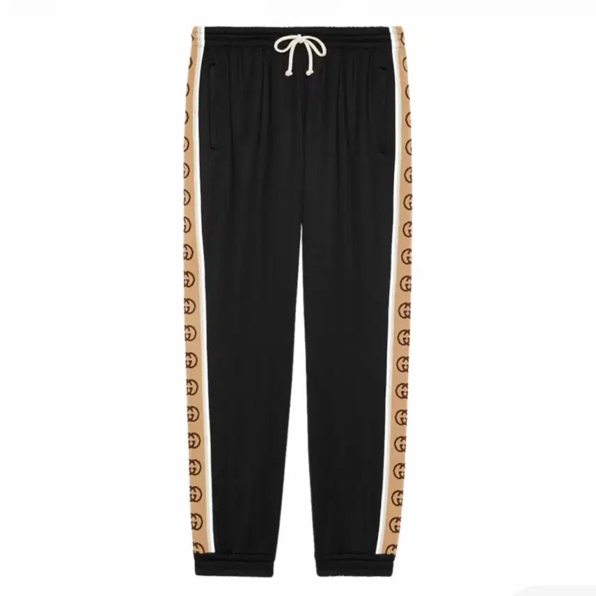 [BUNJANG] Gucci Interlocking GG Logo Track Pants / {새상품급/M} 구찌 인터로킹 GG 로고 트레이닝 팬츠