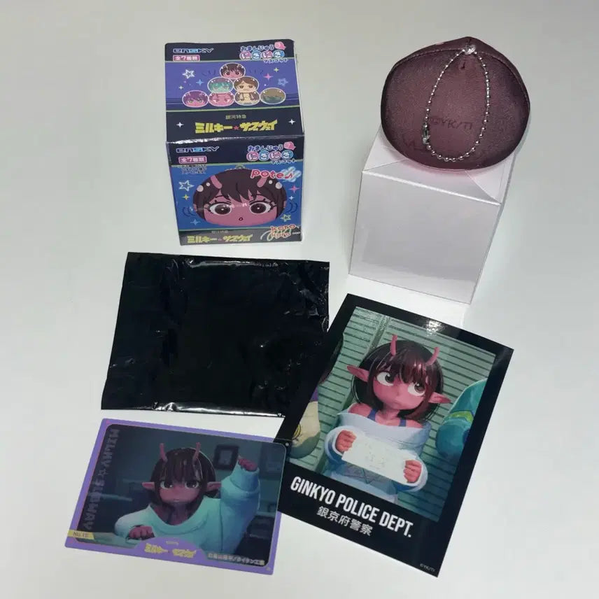 [BUNJANG] Eunhagukjeup Milky Subway Jiharu Manju Mascot Bromide Card Special Set / 은하특급 밀키 서브웨이 지하루 만쥬 마스코트 브로마이드 카드 특전 세트