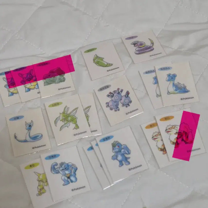[BUNJANG] Pokemon Artwork Sticker Exchange / 포켓몬 아트워크 띠부씰 교환