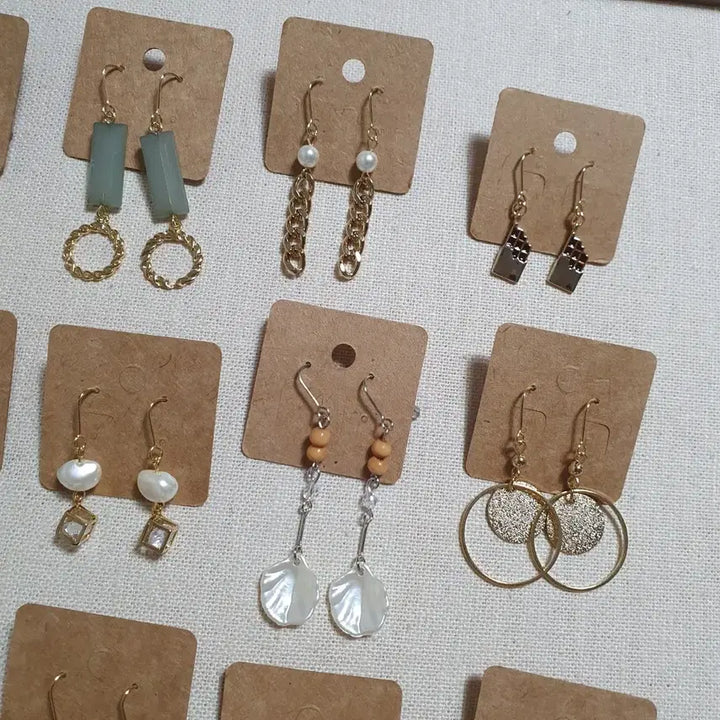 [BUNJANG] 15 Piece Earring Set / 귀걸이 15개 몽땅 8000원