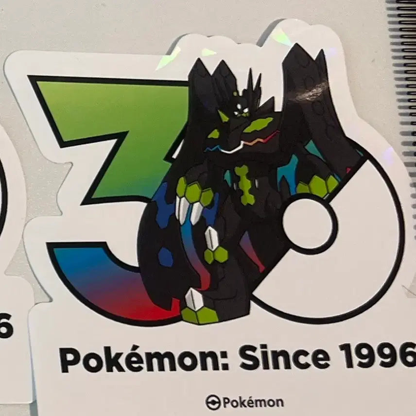 [BUNJANG] Pokemon 30th Anniversary Zygarde Sticker / 포켓몬 30주년 기념 스티커 지가르데