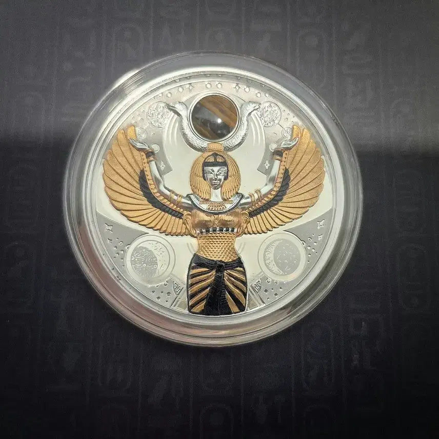 [BUNJANG] Egypt Goddess Isis 2 oz Silver Coin / 이집트 여신 이시스 2온스 은화