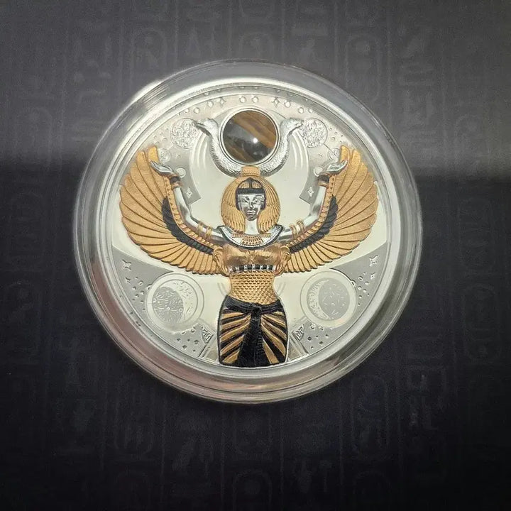 [BUNJANG] Egypt Goddess Isis 2 oz Silver Coin / 이집트 여신 이시스 2온스 은화