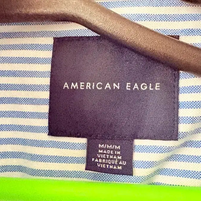 [BUNJANG] American Eagle Striped Short Sleeve Shirt / 아메리칸이글에서 나온 스트라이프 반팔셔츠