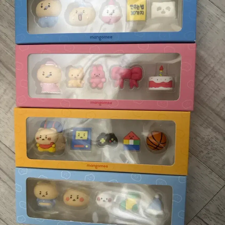 [BUNJANG] Manggeureonjin Gom Figure Charm Set / 망그러진 곰 피규어 비밀의 다락방 판매 합니다!