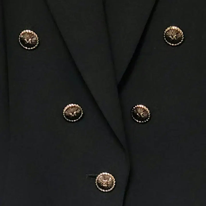 [BUNJANG] MOJO.S.PINE Black Classic Jacket Gold Button M (66) / [새상품급] 모조에스핀 블랙 금장버튼 클래식 자켓 M