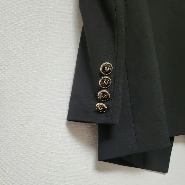 [BUNJANG] MOJO.S.PINE Black Classic Jacket Gold Button M (66) / [새상품급] 모조에스핀 블랙 금장버튼 클래식 자켓 M