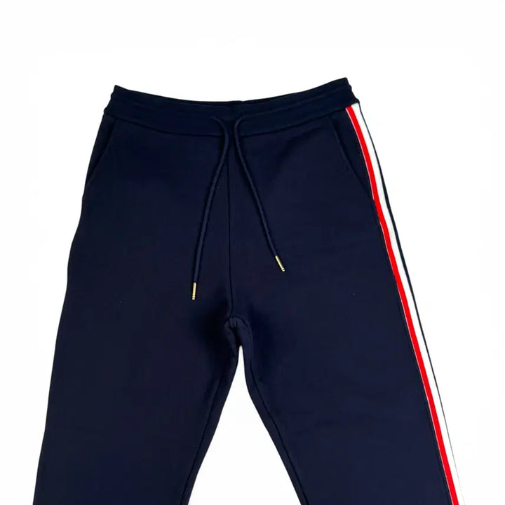 [BUNJANG] Thom Browne RWB Stripe Loopback Trackpants Navy Size 1 / 톰브라운 RWB 스트라이프 루프백 트랙팬츠 ( 1 )