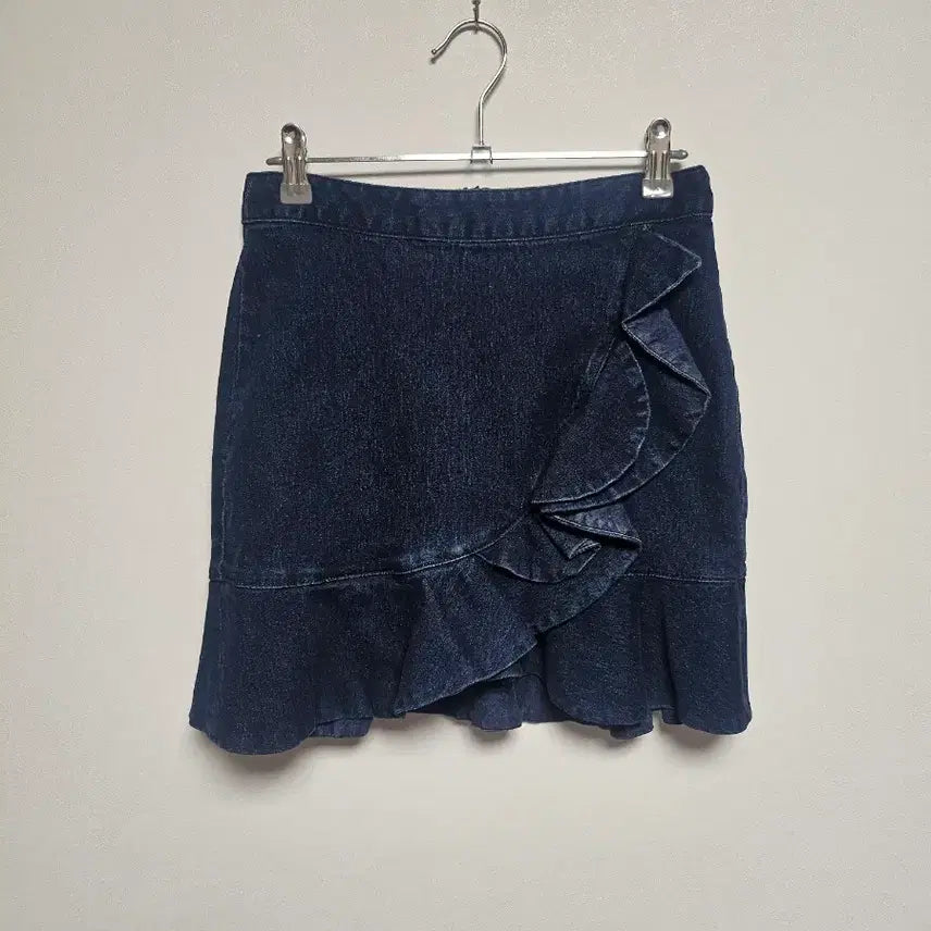[BUNJANG] Ozoc Blue Denim Skirt / 오즈세컨 청스커트