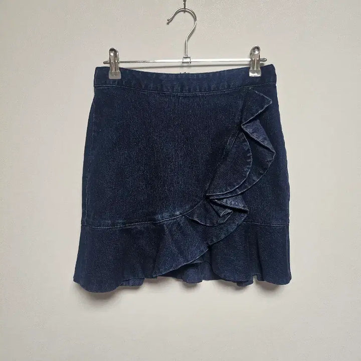 [BUNJANG] Ozoc Blue Denim Skirt / 오즈세컨 청스커트