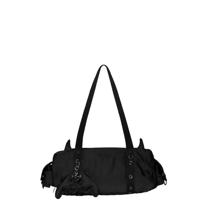 [BUNJANG] NUYET Devil Round Boston Bag Black / NUYET 누옛 데빌 라운드 보스턴 백 블랙