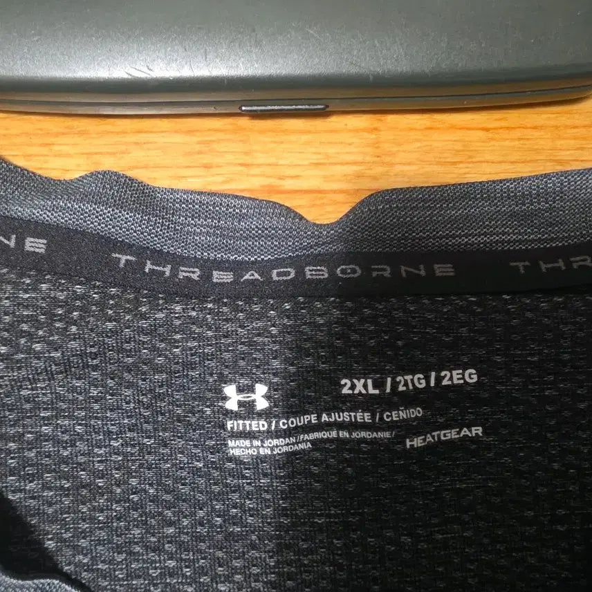 [BUNJANG] Under Armour Functional T-Shirt Grey / 언더아머 기능성 반팔 티셔츠 그레이  가슴 둘레 110 cm 입니다