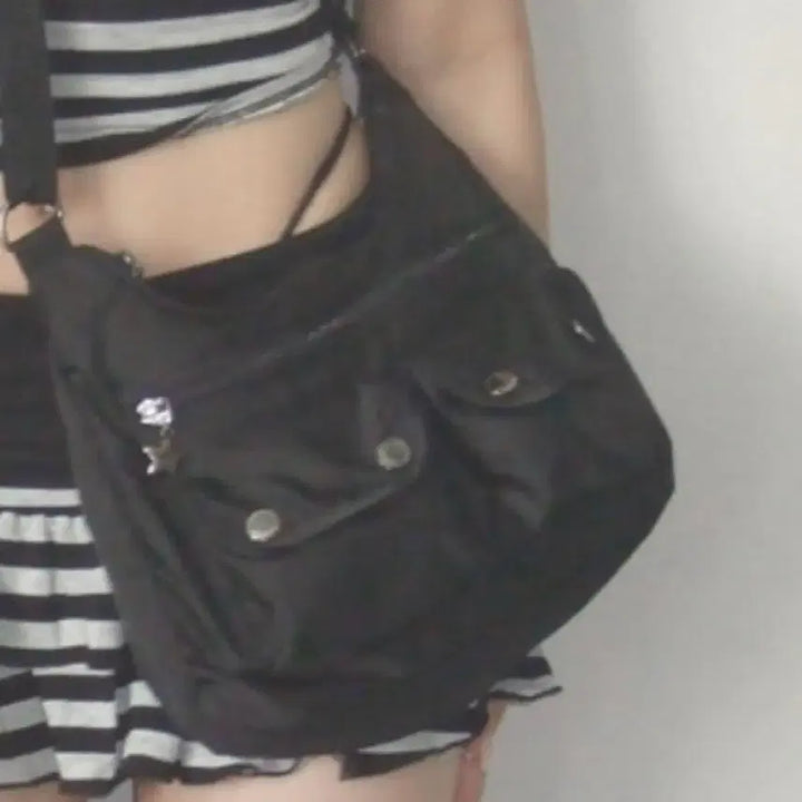 [BUNJANG] NUYET Star Cloud Sling Bag Black / NUYET 누옛 스타 클라우드 슬링 백 블랙