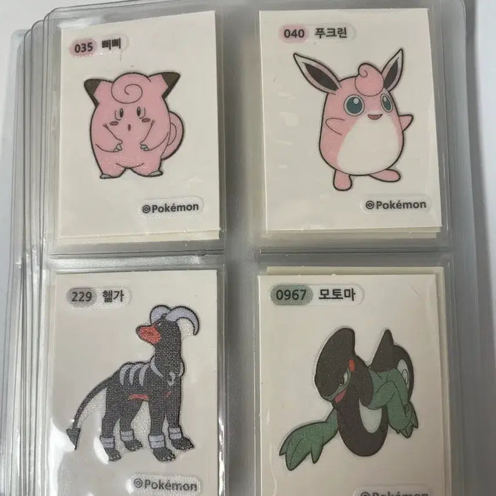 [BUNJANG] Pokemon Bread Stickers Bundle Set / 일괄) 포켓몬 빵 띠부띠부씰 쿠키런 띠부씰