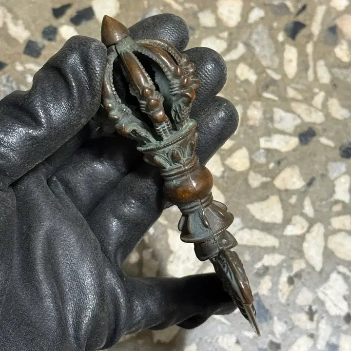 [BUNJANG] Bronze Vajra Buddhist Item Interior Accessory / 동 금강저 불교용품 인테리어 소품