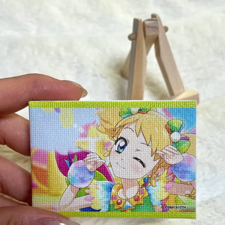 [BUNJANG] Aikatsu! Mini Canvas &amp; Photo Postcard Set / 아이카츠 아이엠스타 미니 캔버스&amp;포토엽서