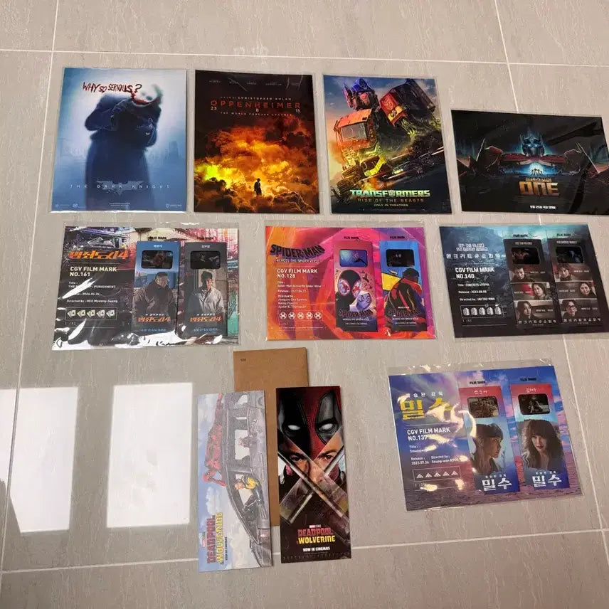 [BUNJANG] Movie Special Edition Posters Bundle Set / 영화 특전 일괄 판매합니다