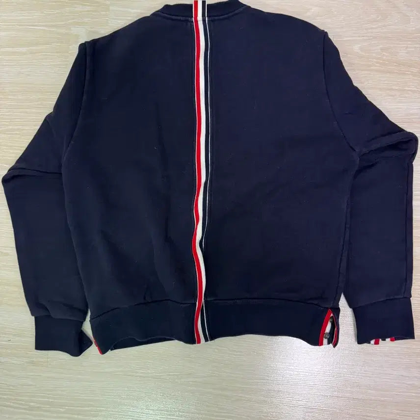 [BUNJANG] Thom Browne Back Tricolor Sweatshirt Navy Size 2 / 톰브라운 백삼선 네이비 2사이즈