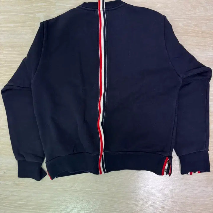 [BUNJANG] Thom Browne Back Tricolor Sweatshirt Navy Size 2 / 톰브라운 백삼선 네이비 2사이즈