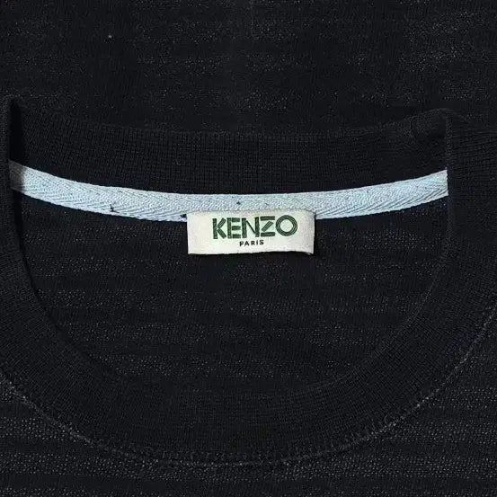 [BUNJANG] Kenzo Paris Logo Sweatshirt Black M / 겐조 파리 로고 맨투맨 블랙 M