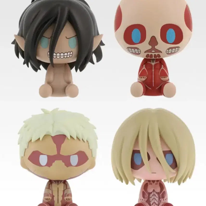 [BUNJANG] Attack on Titan Choconoko Full Set (10 types) / 진격의거인 진격거 각자의결의 h상 I상 리바이 초코노코 풀세트 10종