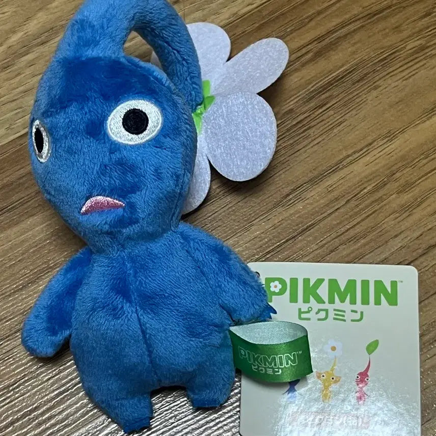 [BUNJANG] Blue Pikmin Flower Mascot Plush Doll / 파랑피크민(꽃) 누이구루미 마스코트 인형