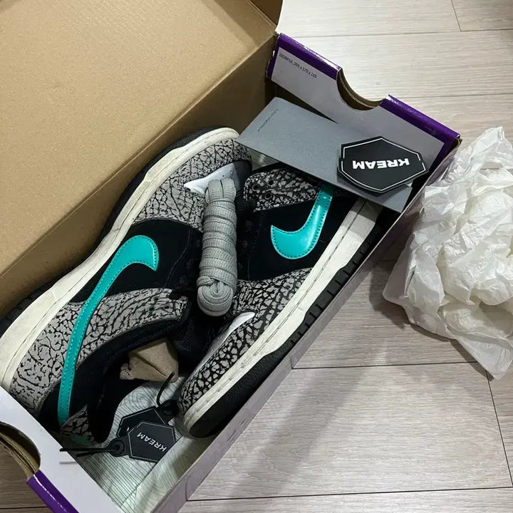 [BUNJANG] Nike SB Dunk Low Pro Clear Jade Elephant / 나이키 sb 덩크 로우 프로 클리어 제이드 코끼리