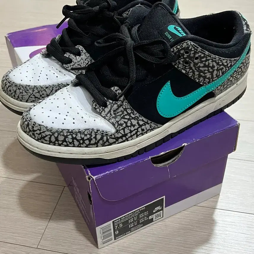 [BUNJANG] Nike SB Dunk Low Pro Clear Jade Elephant / 나이키 sb 덩크 로우 프로 클리어 제이드 코끼리