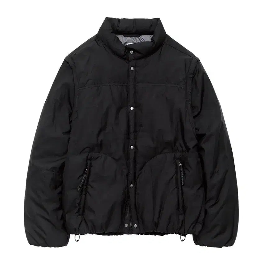 [BUNJANG] Polerater Modular Snap Puff Jacket Black / [4] 폴리테루 모듈러 스냅 퍼프 자켓 블랙