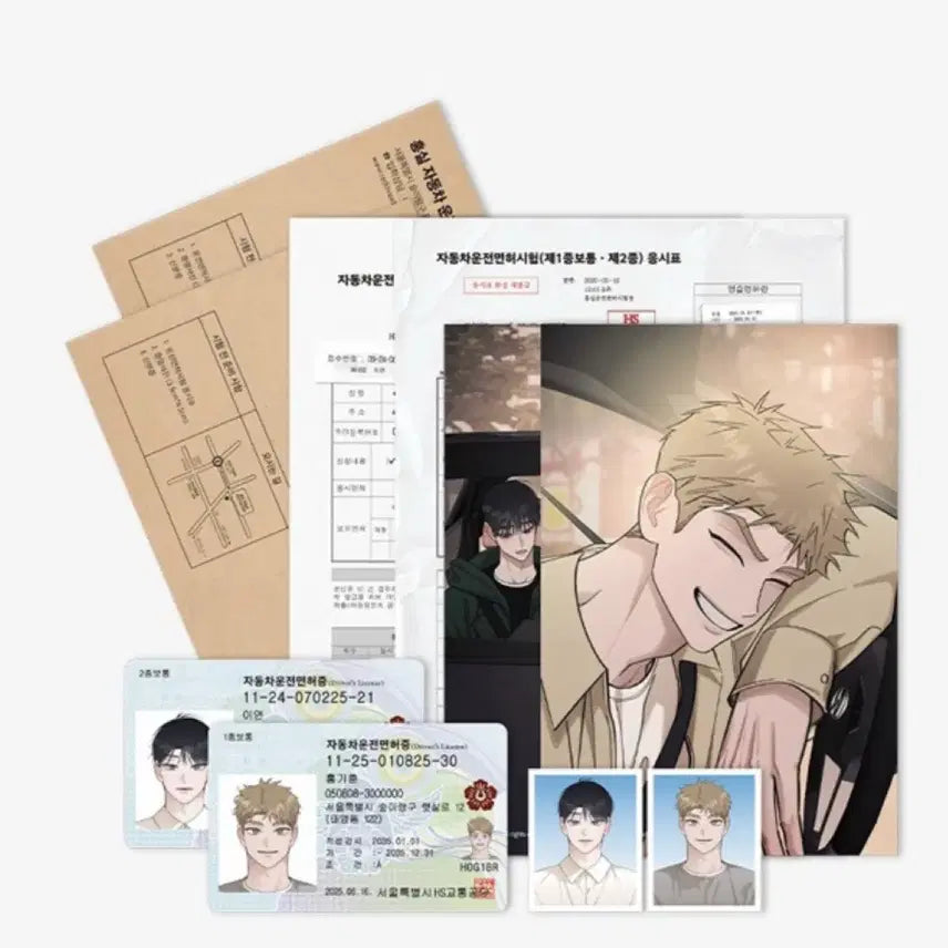 [BUNJANG] Hongsil Quest Driving License Package (Sealed) / 미개봉) 홍실퀘스트 운전면허 패키지