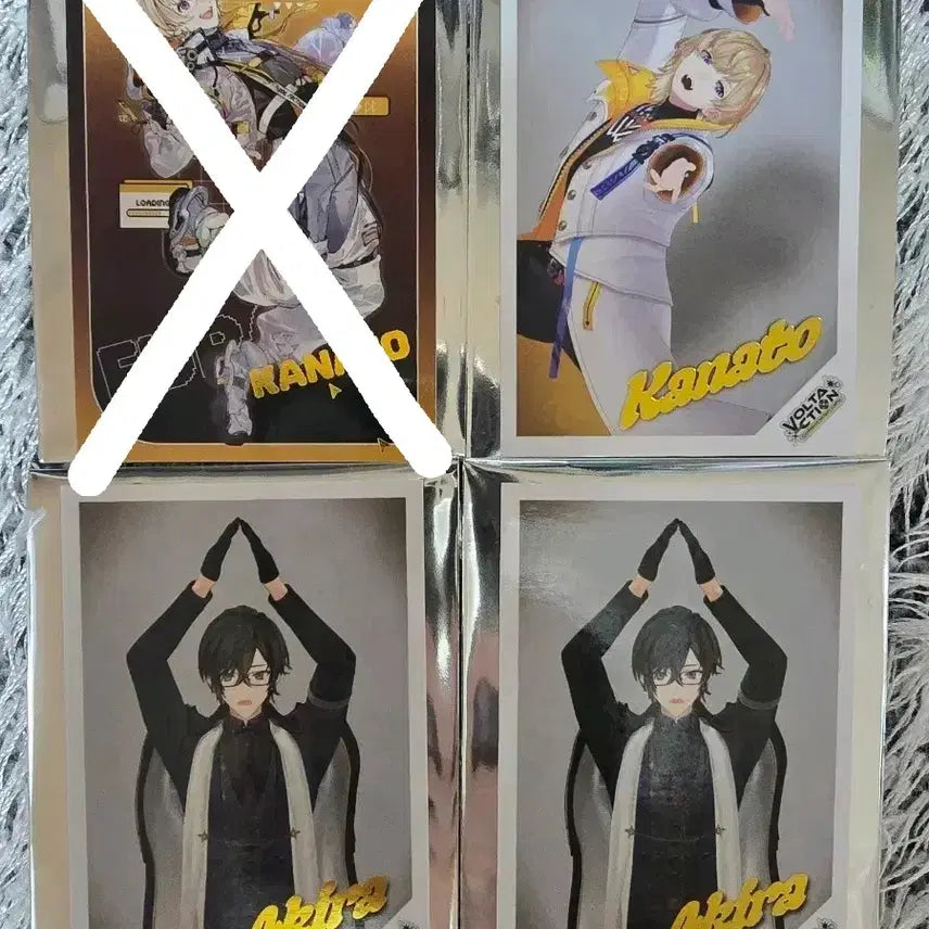 [BUNJANG] Nijisanji Vol. Action Kanato Hibari Akira Seraph Photocard / 니지산지 볼택션 오엔 오앤 물총 포토카드 카나토 히바리 아키라 세라프