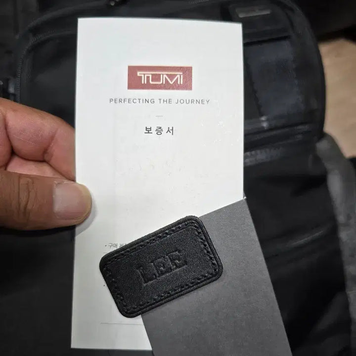 [BUNJANG] Tumi Monogram Patch / 투미 모노그램패치 LEE